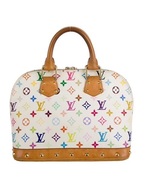 louis vuitton white monogram multicolore